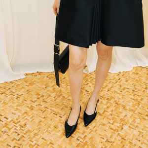 Scarpe da Donna Antiscivolo con <span class=keywords><strong>Tacco</strong></span> Spesso e <span class=keywords><strong>Medio</strong></span>, Traspiranti, Stampate, Formali, da Sposa, in Vera Pelle, Slip-On - Product Image 5