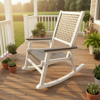 Chaises de jardin modernes, portables, confortables, résistantes aux moisissures et aux insectes, écologiques en HDPE, sans déformation même en été humide