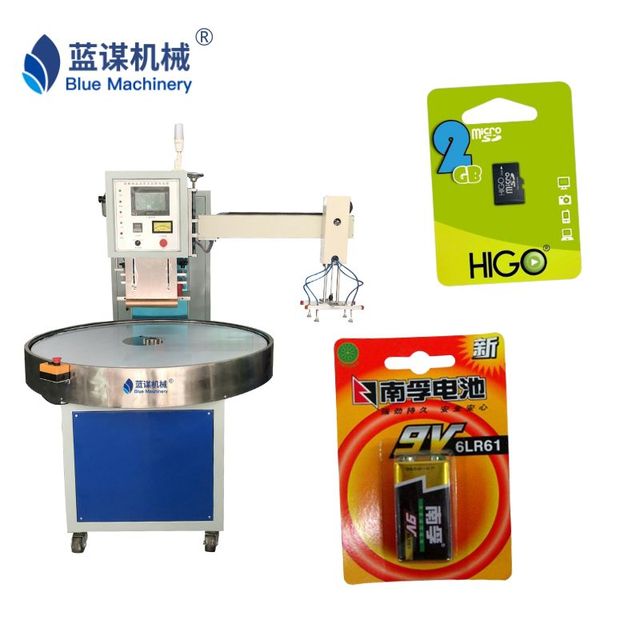 High Frequency Welding Machine for Toothbrush Blister Packaging with Rotary Welder Blister Shell Paper Card Sealing Rotary