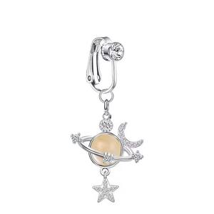 Papillon à la mode <span class=keywords><strong>faux</strong></span> nombril anneau un populaire sans perforation nombril Clip un accessoire de ponction des ongles nombril personnalisé - Product Image 3