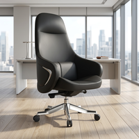 Fauteuil de bureau de luxe KMJ en cuir de vachette massant, fauteuil de direction en cuir pour bureau, best-seller