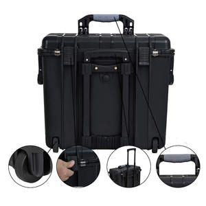 Échantillon gratuit Moulé par injection OEM/DOM Personnalisable Étanche Hardshell Dry Box Durable Plastic Hard Case with Pluckable Foam - Product Image 4