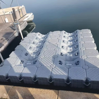 Pontons flottants en cubes de plastique HDPE pour quai de jet-ski avec prix compétitif