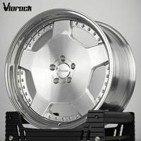 Rines Viorock Personalizados de Borde Ancho y Profundo de 16-24 Pulgadas 5x112 5x120 5x114.3, Ruedas Forjadas para Mercedes Clase C y E, Audi, Golf, Land Rover