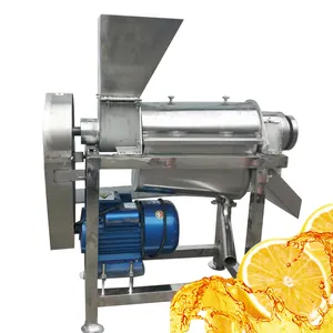 Commercial Automatic Fruit And Vegetable Screw Juice Extractor Industrial Cold Press Juicer