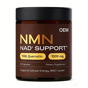 Cápsulas OEM NAD 1000mg NAD+ con TMG, Quercetina y Resveratrol, 60 Cápsulas, Suplemento Dietético Antienvejecimiento - Product Image 1