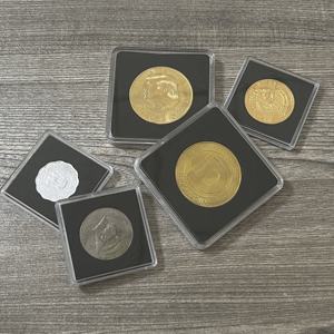 Customized <b>Small</b> Square Plastic Coin Capsule Holder Adjustable Inner Protective <b>Box</b> Easy Assembly EVA+Acrylic/PC/PS Display - Product Image 6