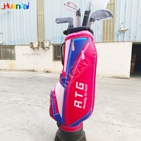 Danseurs aériens de golf personnalisés, tube gonflable, homme gonflable, éclairage LED, danseur aérien avec souffleur pour la promotion d'activités de golf