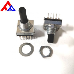 Interruptor Rotatorio de Plástico Personalizado al por Mayor de Fabricantes Profesionales, de 1 Polo, 2 Polos, 4 Posiciones, 5 Posiciones, 17 mm - Product Image 5