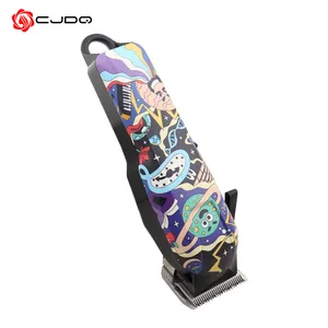 Cartoon Pattern Factory Direct Low Noise Rechargeable Cordless Electric Quiet Hair Clippers Trimmers for Man Woman Baby