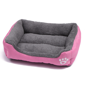 Cama de algodón <span class=keywords><strong>extra</strong></span> firme para perros, sofá cómodo y lavable para mascotas, nido de seguridad para animales, saco de dormir rectangular transpirable para cachorros, venta al por mayor - Product Image 6