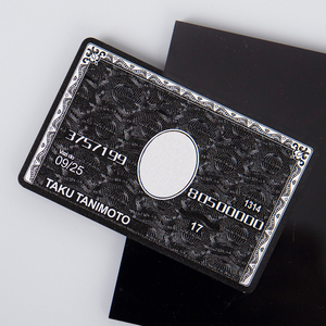 Tùy chỉnh màu đen PVC thẻ kinh doanh với NFC & RFID Màn hình in đã ghé thăm thẻ thẻ từ - Product Image 3