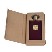 Caja de Vino Corrugada Sostenible con Diseño de Paquete de Perfume Premium, Embalaje de Regalo Biodegradable para Botellas de Whisky