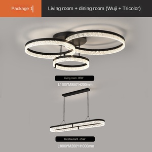 โคมไฟเพดานอะคริลิค LED ทรงเรขาคณิตแบบมินิมอล พรีเมียม ร่วมสมัย พร้อมรีโมทคอนโทรล สำหรับบ้าน สำนักงาน ห้องนั่งเล่น ทำจากอะลูมิเนียม - Product Image 5