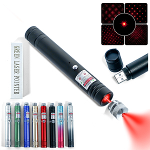 Điều hành 650nm con trỏ <span class=keywords><strong>laser</strong></span> màu đỏ với sạc USB nhanh | chùm tia đỏ cao cấp cho các bài thuyết trình của công ty - Product Image 1