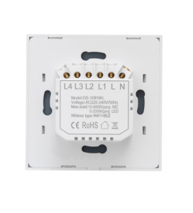 Nouvel interrupteur intelligent UE/Royaume-Uni 1 voie Tuya Smart Life, interrupteur mural tactile intelligent compatible avec Google Assistant et Alexa, panneau d'interrupteur mural - Product Image 6