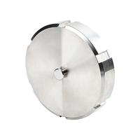 Couvercle aveugle Union de haute qualité en acier inoxydable SS304 316L raccord sanitaire SMS/ISO/DIN écrou aveugle prise Union