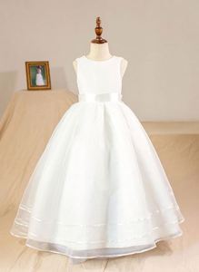 Yoliyolei Kinderen Mouwloze Borduurwerk Prinses Pageant Jurken Kids Prom Baljurk Meisje Kleding Feestjurk - Product Image 3