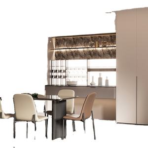 WISION Luxury Single Gentleman <span class=keywords><strong>Armario</strong></span> completo <span class=keywords><strong>Armario</strong></span> Cajones Muebles de dormitorio con cerradura Puerta de madera contrachapada Taller Comedor - Product Image 1