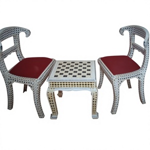 Bone Inlay Leisure Dining <b>Chair</b> for Apartment Living Room-Modern Modular Design Hotel Use Inside/Outside Use - Product Image 4