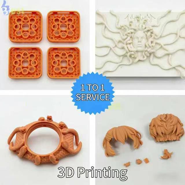 Plastic Fabrication 3d Printed Robots Multi-Joint Action Figure Cudtom 3D Printing Creative Mini Toys Figure Toy