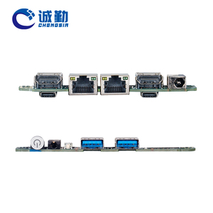 Usine <span class=keywords><strong>AMD</strong></span> R9 7940HS 7840HS 8845HS 6600H NUC carte mère 2 * DDR5 2 Lan 2 * USB2.0 2 * H-D/type-c 1 * RS232 X86 carte mère PC industriel - Product Image 4