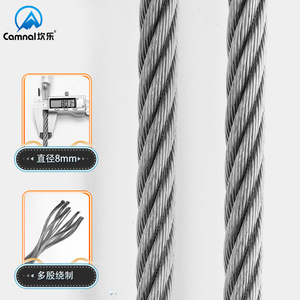 Punto de Anclaje para Cable de Acero Camnal de 8 mm de Alta Resistencia para Construcción Eléctrica en Altura - Product Image 2