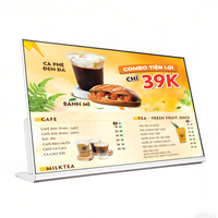 Panel de Publicidad Digital con Menú Android WiFi de 21.5 Pulgadas, Soporte de Mesa para Restaurante, Tablet SDK para Centro Comercial