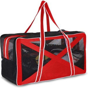 Sac de hockey personnalisé OEM du fabricant avec logo brodé, matériau PVC, taille 42 - Équipement de hockey sur glace professionnel - Product Image 4