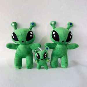 Divertido Peluche de Extraterrestre Verde para Mayores de 14 Años, Relleno de Algodón PP Súper Suave, Compañero Antiestrés del Espacio - Product Image 1