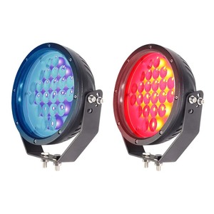 High-quality LED 72W Blue/Red Color Crane Light Overhead Crane Safety <b>Spotlight</b> /LED Line Safety Zone Light Work Light - Product Image 3