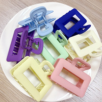 Vente chaude Dames Résine Épingle À Cheveux Coloré Acétate Plaque Papillon Grab Clip Élégant Cheveux Griffes 1 Acheteur
