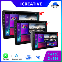 Autoradio Android 2DIN Stéréo Universel Lecteur Multimédia Automobile Écran 7/9/10 Pouces Carplay Autoradio pour Toyota Nissan Kia Ford
