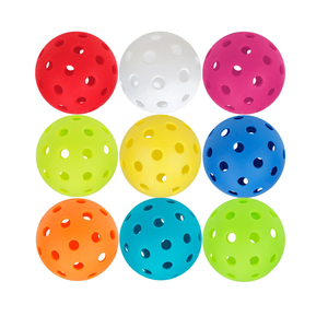 Balles de pickleball moulées par injection à 40 trous, échantillon gratuit, approuvées USAPA, couleur et logo personnalisés, pour entraînement en extérieur - Product Image 1