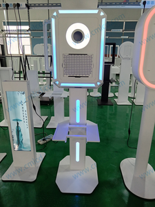 Kiosque de photomaton horizontal pour <span class=keywords><strong>iPad</strong></span> à impression instantanée automatique, coque de photomaton reflex numérique de 13 pouces avec appareil photo <span class=keywords><strong>iPad</strong></span> selfie de mariage Flash - Product Image 2