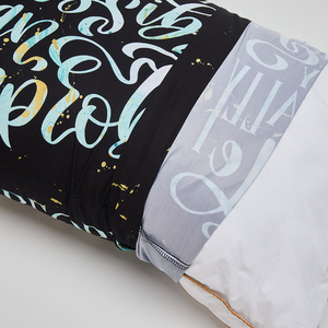 Fundas de Almohada Estándar Tamaño Queen 100% Algodón Tejido, Decorativas con Estampado Digital de Plantas, Ecológicas, Antiácaros, para Hospital y Hotel - Product Image 6