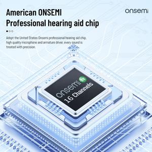 Audífono RIC Inalámbrico Bluetooth con Micro Receptor <span class=keywords><strong>de</strong></span> Alta Calidad, Estilo BTE para Personas Mayores - Product Image 3