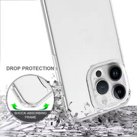 Ultra clair souple Transparent Tpu coque de téléphone antichoc coque de téléphone pour iphone 16 15 14 13 12 11 accessoires de téléphone portable