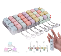 Clavier mécanique personnalisé avec logo, jouet anti-stress, clavier lumineux RVB LED, porte-clés, jouets sensoriels pour l'autisme, jouet anti-stress pour enfants