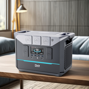 Home Backup Power Safety Certified 1500w Portable Power Station with LED Lights - Product Image 1