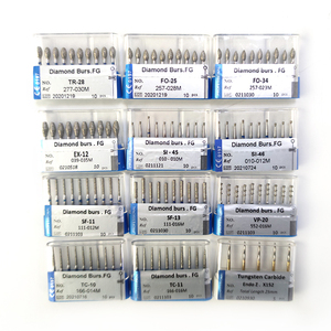 Đầu mài đánh bóng tốc độ cao nha khoa tiêu chuẩn FG Standard <span class=keywords><strong>Diamond</strong></span> <span class=keywords><strong>Burs</strong></span> - Product Image 5