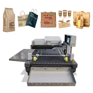 Mesin kemasan tas kertas FocusInc mesin cetak logo dengan pencetak tas kertas cetak jalur produksi pencetak tunggal