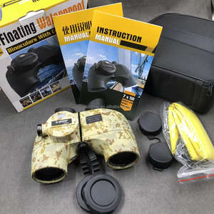 بوصلة BAK4 موشور منظار عائم 7X50 تلسكوب ثنائي العينين مقاوم للماء ، يستخدم للركوب مع البوصلة - Product Image 2