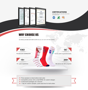 Calzini Sportivi Alti a Compressione con Logo Personalizzato, Presa Antiscivolo e Lavorazione Jacquard per <span class=keywords><strong>Calcio</strong></span>/Football - Product Image 6