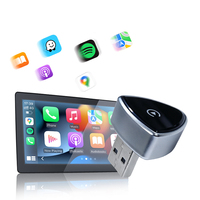 Adaptateur sans fil portable CarPlay/Android Auto, écran adaptatif, mini prise USB, type C/USB, compatible avec toutes les voitures, garantie 1 an