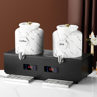 10L/20L Nouveau Design Portable En Acier Inoxydable En Céramique Lait Café Distributeur Hôtel Buffet Restauration Boisson Urne Servant Des Boissons