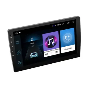 Оптовая продажа, 9-дюймовый двойной Дин В тире, автомобильный Android-плеер, сенсорный экран, GPS-навигация для автомобильного радио, Android-плеер, 2 DIN, Android