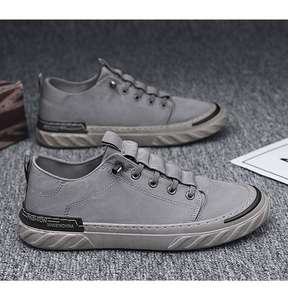 Zapatos de Hombre Ice Silk Primavera/Verano 2026, Nuevo Diseño, Zapatos de Lona Modernos para Hombre, Transpirables, de una Pieza, Estilo Casual, Tipo Flip-Flop - Product Image 1