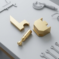 Pièces métalliques de précision CNC à prototype rapide 3/4/5 axes, pièces usinées et tournées en alliage d'aluminium personnalisées, services d'usinage CNC