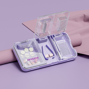 Pill dispenser, portable pill dispenser, tablet cutter, powder <b>grinder</b>, pill splitter, <b>small</b> box. - Product Image 1